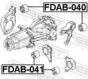RULMENT DIFERENTIAL FEBEST FDAB041 1