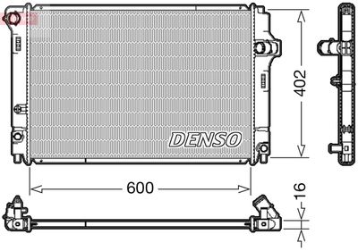 Kylare, motorkylning DENSO DRM50089