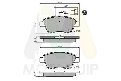 SET PLACUTE FRANA FRANA DISC