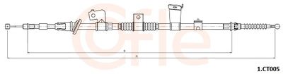 CABLU FRANA DE PARCARE COFLE 1CT005