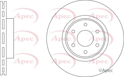 Brake Disc APEC DSK3422