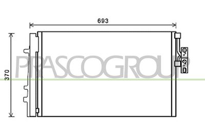 CONDENSATOR CLIMATIZARE PRASCO BM804C003