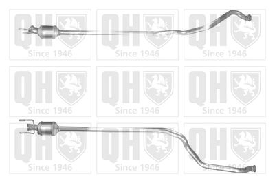 QUINTON HAZELL QCAT91787H Катализатор  для PEUGEOT 307 SW (3H) 2.0 16V