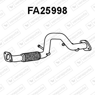 ABGASROHR VENEPORTE FA25998