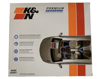 FILTER INNENRAUMLUFT K&N FILTERS DVF5090 3