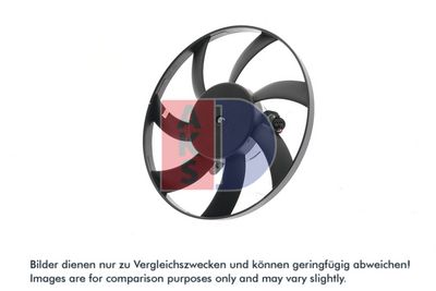 LüFTER MOTORKüHLUNG AKS DASIS 048003N