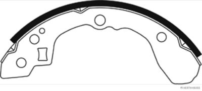 BREMSBACKENSATZ Herth+Buss Jakoparts J3500334 1