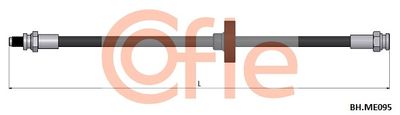 Тормозной шланг COFLE 92.BH.ME095 для SMART FORTWO