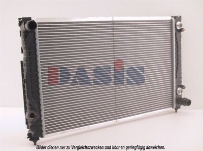 Радиатор, охлаждение двигателя AKS DASIS 480360N для AUDI A4