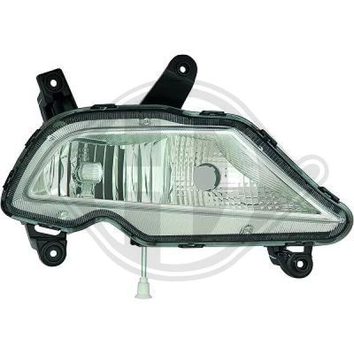 Противотуманная фара DIEDERICHS 6807289 для HYUNDAI i20