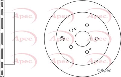 Brake Disc APEC DSK2852