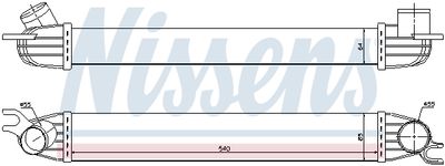 INTERCOOLER COMPRESOR NISSENS 96608 5