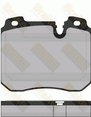 Brake ENGINEERING PA1423 Тормозные колодки и сигнализаторы для BMW 7 (E32) 750 i,iL V12