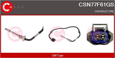 SENZOR TEMPERATURA GAZE EVACUARE