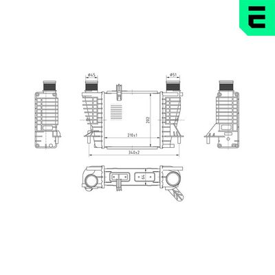 INTERCOOLER COMPRESOR