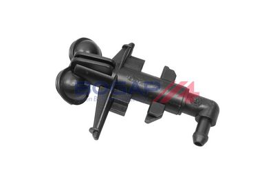 Washer fluid jet, headlight cleaning