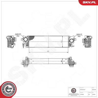 Chladič turba ESEN SKV 98SKV026