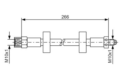 Brake Hose 1 987 476 337