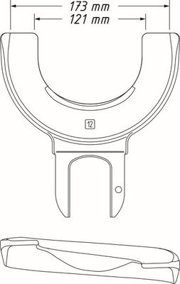 DRUCKPLATTE FEDERSPANNER HAZET 490012 4