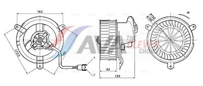 INNENRAUMGEBLäSE AVA Clever Choice MS8784