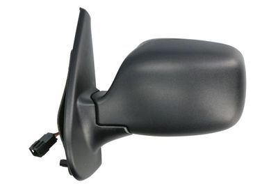 Zijspiegel Links (elektrisch, asferisch, met verwarming) past: NISSAN KUBISTAR X76, X80  RENAULT KANGOO I 04.03-10.09