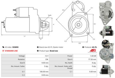 STARTER AS-PL S5589S 4
