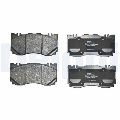 BREMSBELAGSATZ SCHEIBENBREMSE DELPHI LP3911 1