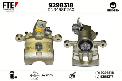 спирачен апарат FTE 9298318