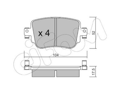 SET PLACUTE FRANA FRANA DISC