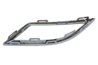 Voorgrille lijst Achter Rechts (plastic, chroom, R-LINE) past: VW POLO VI AW 09.17-12.20