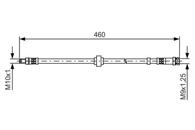 BOSCH Bremsschlauch