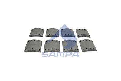 Juego de balatas de freno, freno de tambor