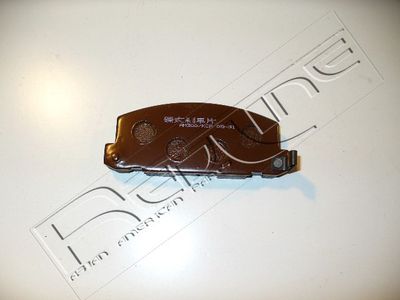 Комплект тормозных колодок, дисковый тормоз RED-LINE 27IZ006 для ISUZU GEMINI