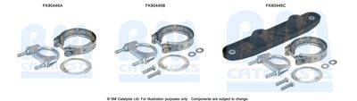 Монтажный комплект, катализатор BM CATALYSTS FK80446 для VW CADDY