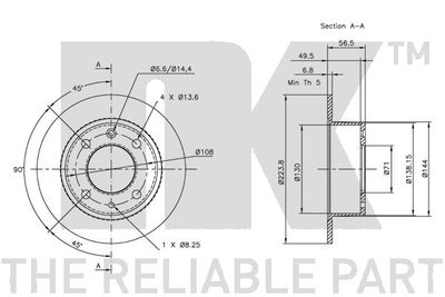 DISC FRANA NK 201914 2