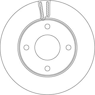 Тормозной диск DF6417
