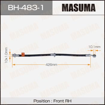 Тормозной шланг MASUMA BH-483-1 для HONDA CAPA