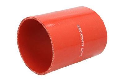 Intercooler slang (100mmx130mm, red)