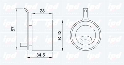 ROLA INTINZATOR CUREA DISTRIBUTIE IPD 140273 1