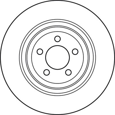 BREMSSCHEIBE TRW DF6028S 1