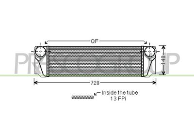 INTERCOOLER COMPRESOR PRASCO BM048N001