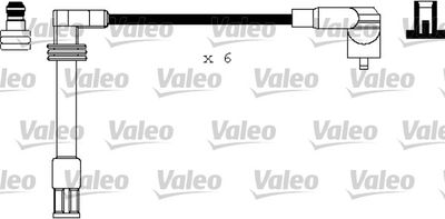 Комплект проводов зажигания VALEO 346178 для SKODA SUPERB
