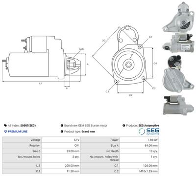 STARTER AS-PL S0907SEG 4