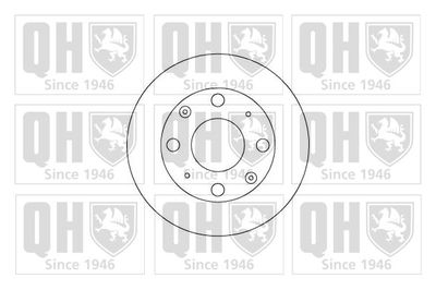 Тормозной диск QUINTON HAZELL BDC3385 для HONDA QUINTET