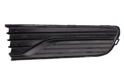 Voorbumper afdekking Links (plastic, zwart) past: VW POLO V 6C 05.14-09.17