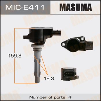 Катушка зажигания MASUMA MIC-E411 для MERCEDES-BENZ C-CLASS