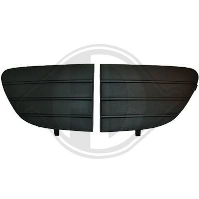 Ventilatiegrille, bumper