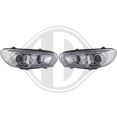 Комплект главных фар DIEDERICHS 2251784 для VW SCIROCCO