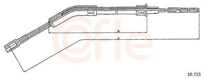 CABLU FRANA DE PARCARE
