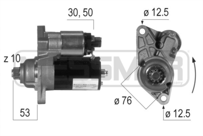 Стартер WILMINK GROUP WG2012756 для VW BORA